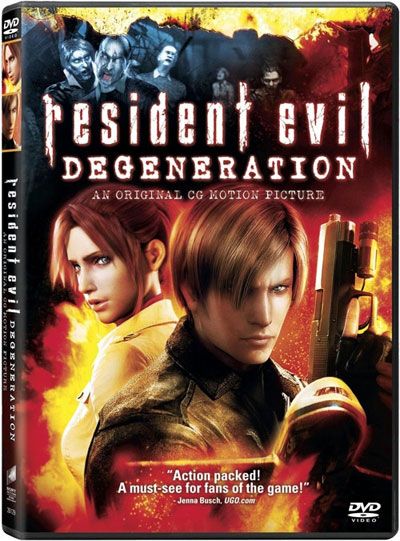 Resident Evil: Degeneration Movie (DVD)