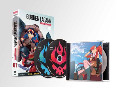Gurren Lagann Vol. 1 ***Special Edition*** w/ CD (Sub Only) (DVD)