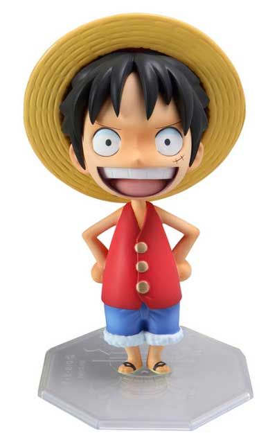 One Piece: Chibi Monkey D. Luffy ExModel Portrait of Pirates Figure