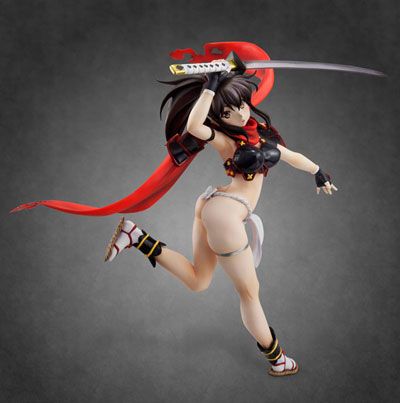 Queen's Blade Rebellion: Izumi Samurai of the War God P-9 Color ExModel Core Figure