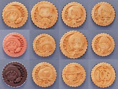 One Piece: Chara Fortune Cookie Trading Figures (Display of 24) (Not Edible)