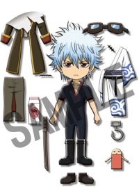 Gin Tama: PetaPeta Mascot Dressing Stickers (Display of 12)