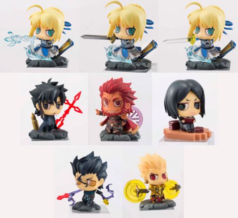 Fate/Zero: Petit Chara Land Trading Figures (Display of 10)