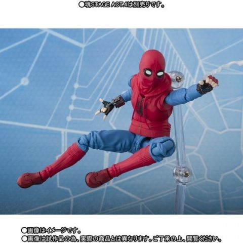 WAVECOAnime Model Avengers Figma199 Amazing Spider-Man Movable Spider-Man Hand High 16cm