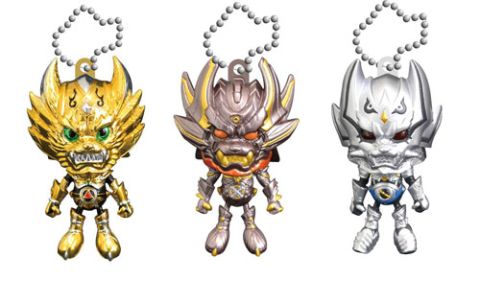 Garo: Mascot Figures Set (Display of 3) (Garo / Zero / Kiba)