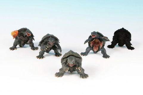 Gamera: Heisei Gamera Trading Figure (Display of 6)