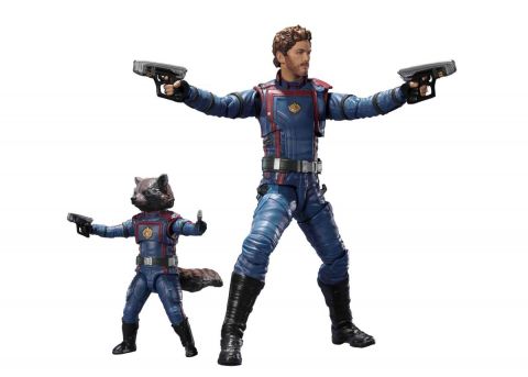 Guardians of the Galaxy Vol. 3: Star-Lord and Rocket S.H. Figuarts Action Figure
