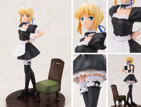 Fate/Hollow Ataraxia: Saber Maid Hallucination 1/8 Scale Figure