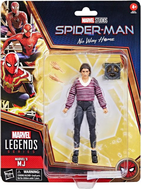 SpiderMan: No Way Home - Mary Jane (MJ) Marvel Legends Action Figure