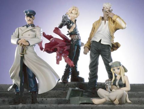 Fullmetal Alchemist Brotherhood: Trading Arts Vol. 1 Figure (Set of 4) (Edward Elric / Winry Rockbell / Scar / King Bradley)