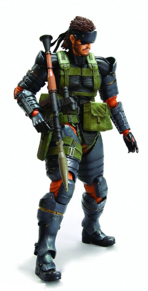 Metal Gear Solid: Snake ''Battle Dress'' Play Arts Kai Action Figure (Peace Walker) (Big Boss)