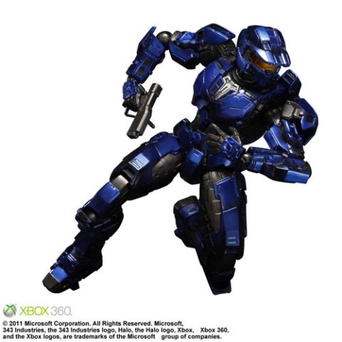 Halo: Combat Evolved: Spartan Mark V 'BLUE' Play Arts Kai Action Figure