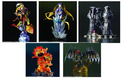 Final Fantasy: Creatures ~Kai~ Vol. 5 (Display of 5) (Alexander/ Bahamut Zero / Bomb / Kefka Palazzo / Shiva)