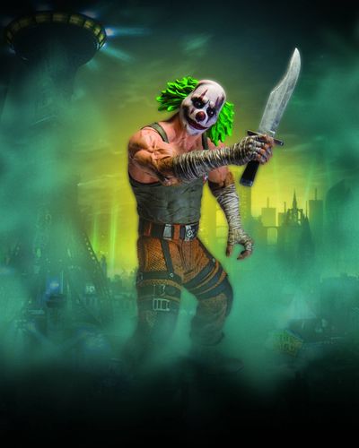 Batman Arkham City: Clown Thug w/ Knife Action Figure