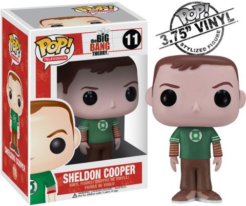 Big Bang Theory: Sheldon Cooper POP Vinyl Figure (GL Shirt)