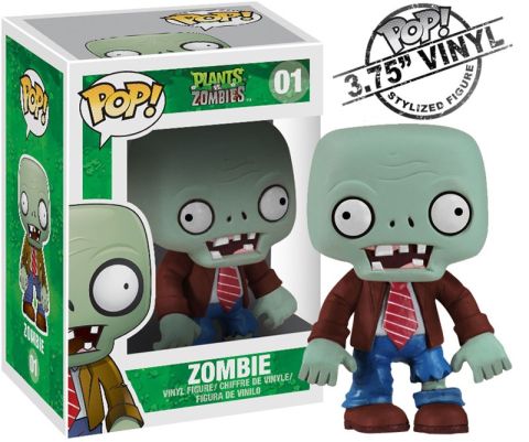 Plants Vs. Zombie: Regular Zombie POP Vinyl Figure