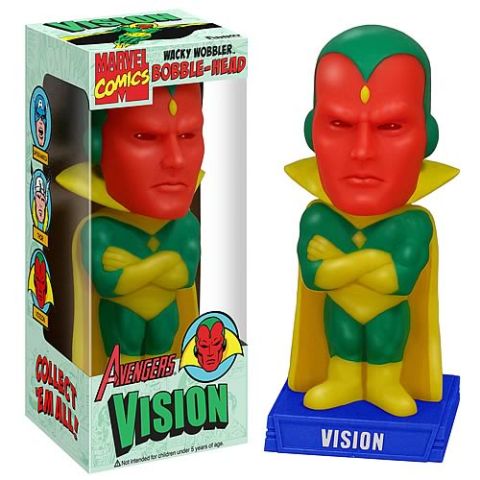 Bobble Head: Avengers - Vision Marvel Wacky Wobbler