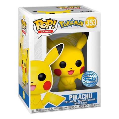 Pokemon: Pikachu (Standing) Pop Figure (Special Edition)