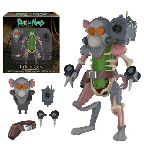 pickle rick rat suit plush