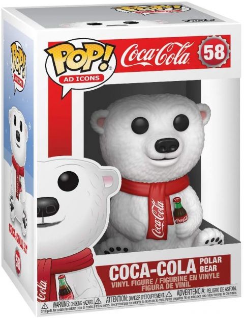Ad Icons: Coca-Cola - Polar Bear Pop Figure