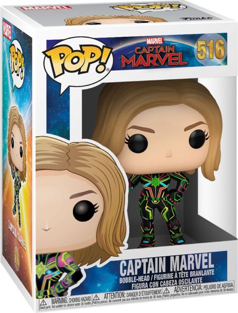 Captain Marvel: Captain Marvel (Neon Suit) Pop Vinyl Figure
