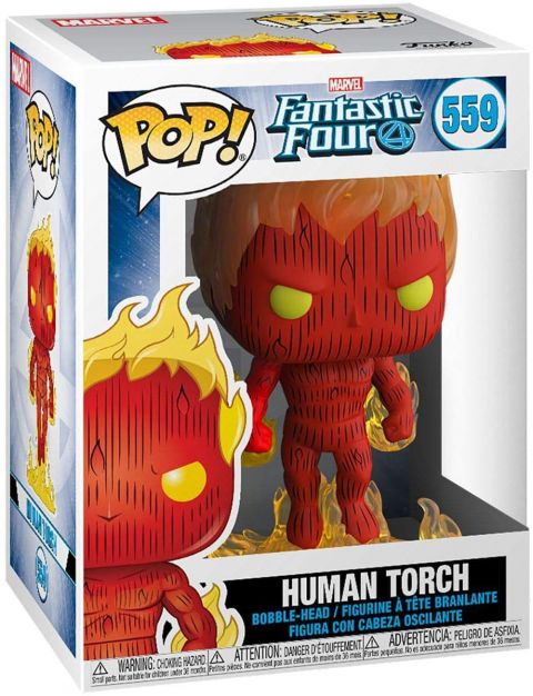 Fantastic Four: Human Torch Pop Figure