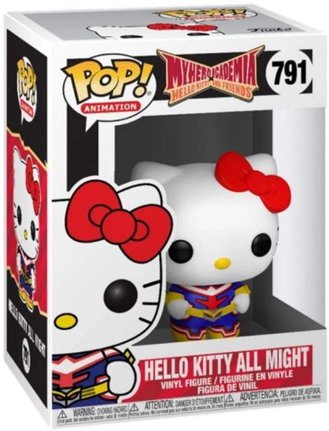 my hero x sanrio pop
