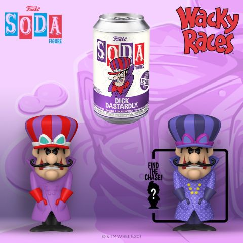 Hanna Barbera: Dick Dastardly Vinyl Soda Figure (Limited Edition: 12,000 PCS)