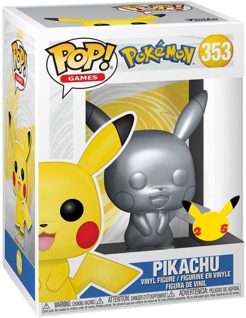 funko pop pikachu silver