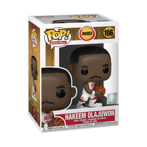 NBA Legends: Rockets - Hakeem Olajuwon (Home) Pop Figure