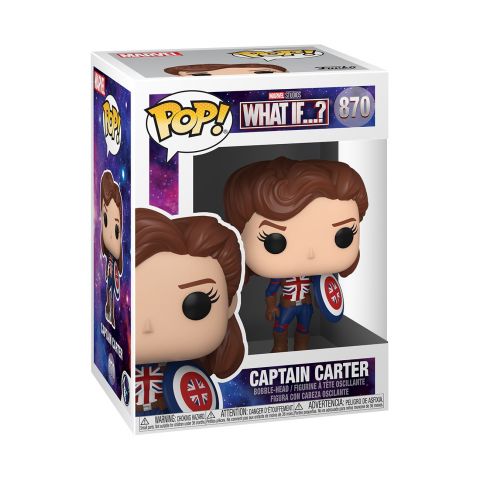 Marvel's What If?: Captain Carter Pop Figure