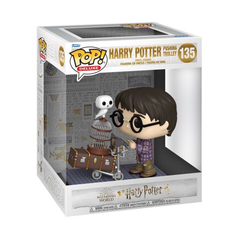 Harry Potter: Harry Pushing Trolley Deluxe Pop Figure