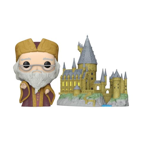 Harry Potter: Anniversary - Dumbledore w/ Hogwarts Pop Town Figure
