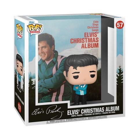 Pop Albums: Elvis Christmas Album Pop Figure