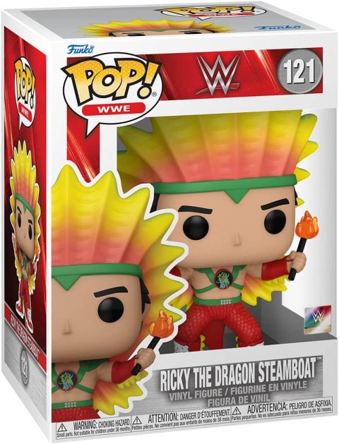 WWE: Ricky The Dragon Steamboat Pop Figure