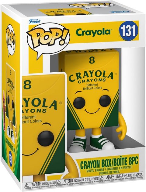 Ad Icons: Crayola Crayon Box Pop Figure
