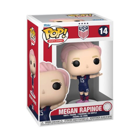 Soccer Stars: USWNT - Megan Rapinoen Pop Figure
