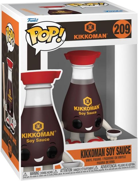 Ad Icons: Kikkoman Soy Sauce Pop Figure
