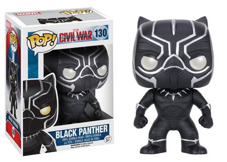 Captain America 3: Civil War - Black Panther POP Vinyl Bobble Figure