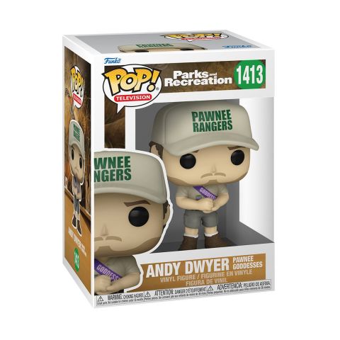 Parks and Rec: Andy Dwyer (Pawnee Rangers) Pop Figure