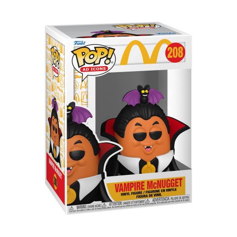 Ad Icons: Mcdonald's Halloween - McNugget (Vampire) Pop Figure