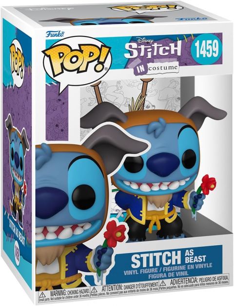 Disney: Stitch Costume Party - Stitch as Beast Pop Figure