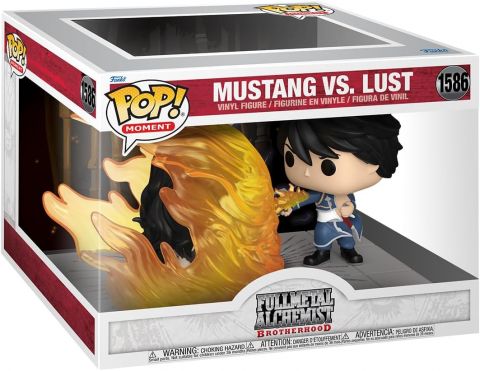 FullMetal Alchemist Brootherhood: Roy Mustang vs Lust Deluxe Pop Figure