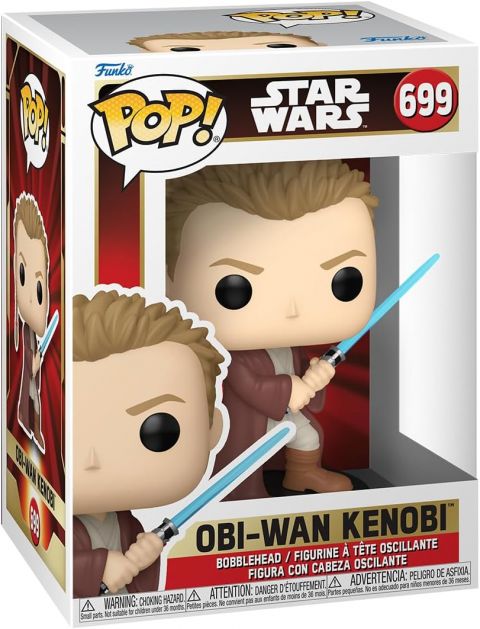Star Wars: Phantom Menace - Obi-Wan Kenobi (Jedi Knight) Pop Figure