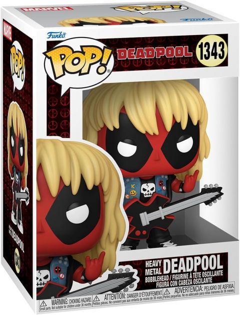 Deadpool Parody: Deadpool (Metal Band) Pop Figure