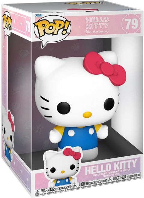 Sanrio: Hello Kitty 50th Ann. - Hello Kitty 10'' Jumbo Pop Figure