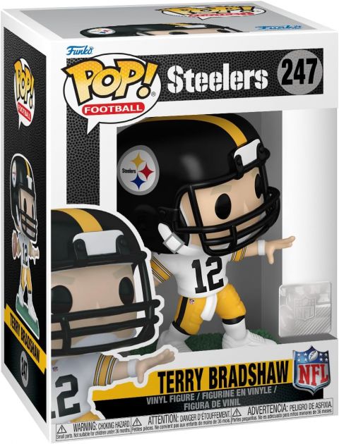 NFL Stars: Steelers - Terry Bradshaw Pop Figure