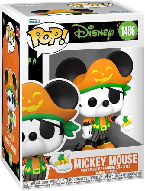 Disney Halloween: Mickey Mouse (Pirate) Pop Figure
