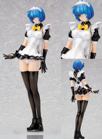 Ikki Tousen: Ryomou Shimei Black Maid Outfit Cerberus ver. 1/7 Scale PVC Figure