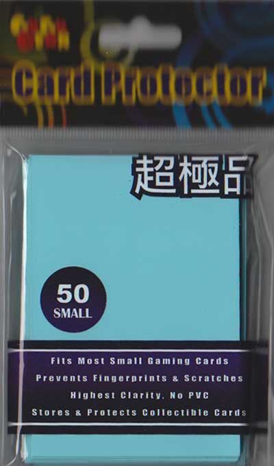 GoGoGear: Card Sleeves - Sky Blue (50 Sleeve Pack) (For Smaller Cards)